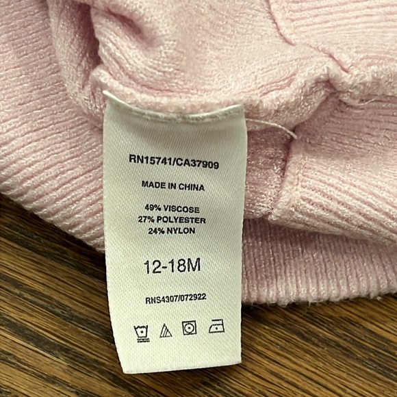 💕x2HP💕Splendid Infant Girls Lots of Love Sweater Set pink - Picture 13 of 13